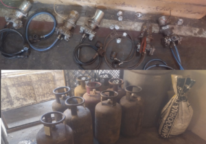 देहरादून में गैस सिलेंडरों के दुरुपयोग पर कार्रवाई, अवैध रिफिलिंग के मामले में दो गिरफ्तार